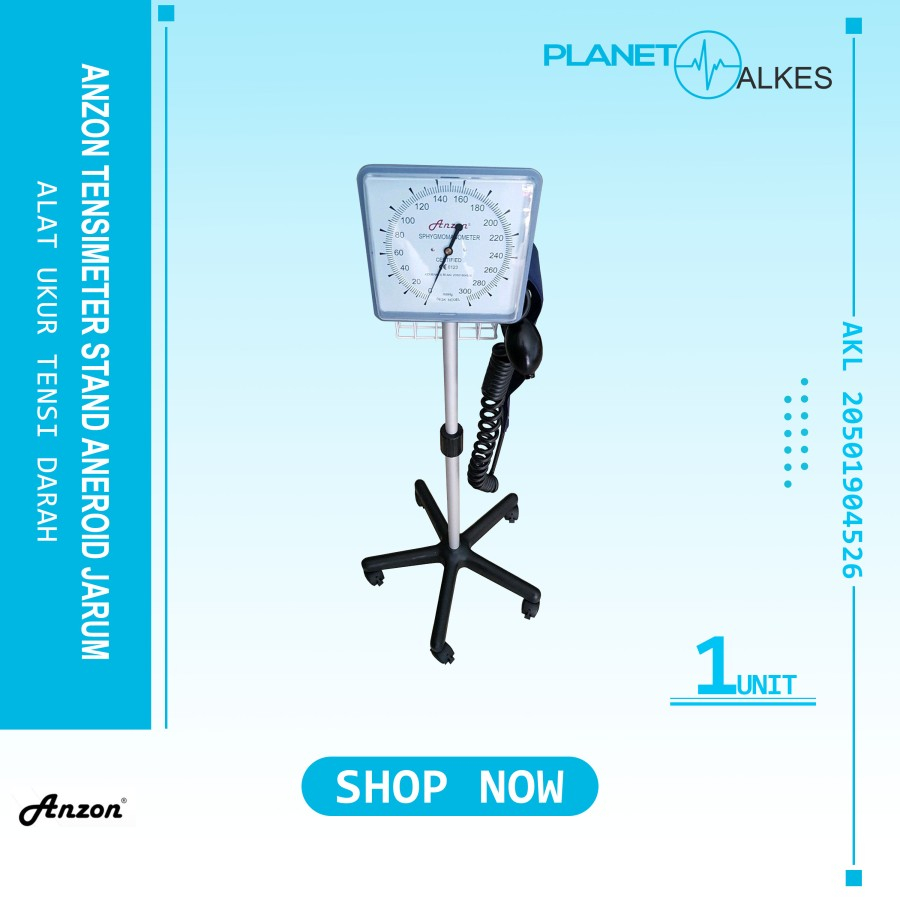 Tensi Stand Aneroid ANZON / Tensimeter Manual Stand ANZON