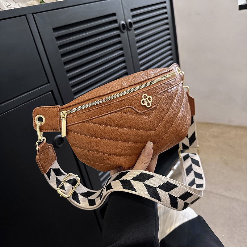 Tas selempang wanita import slingbag tas dada PU Leather Premium