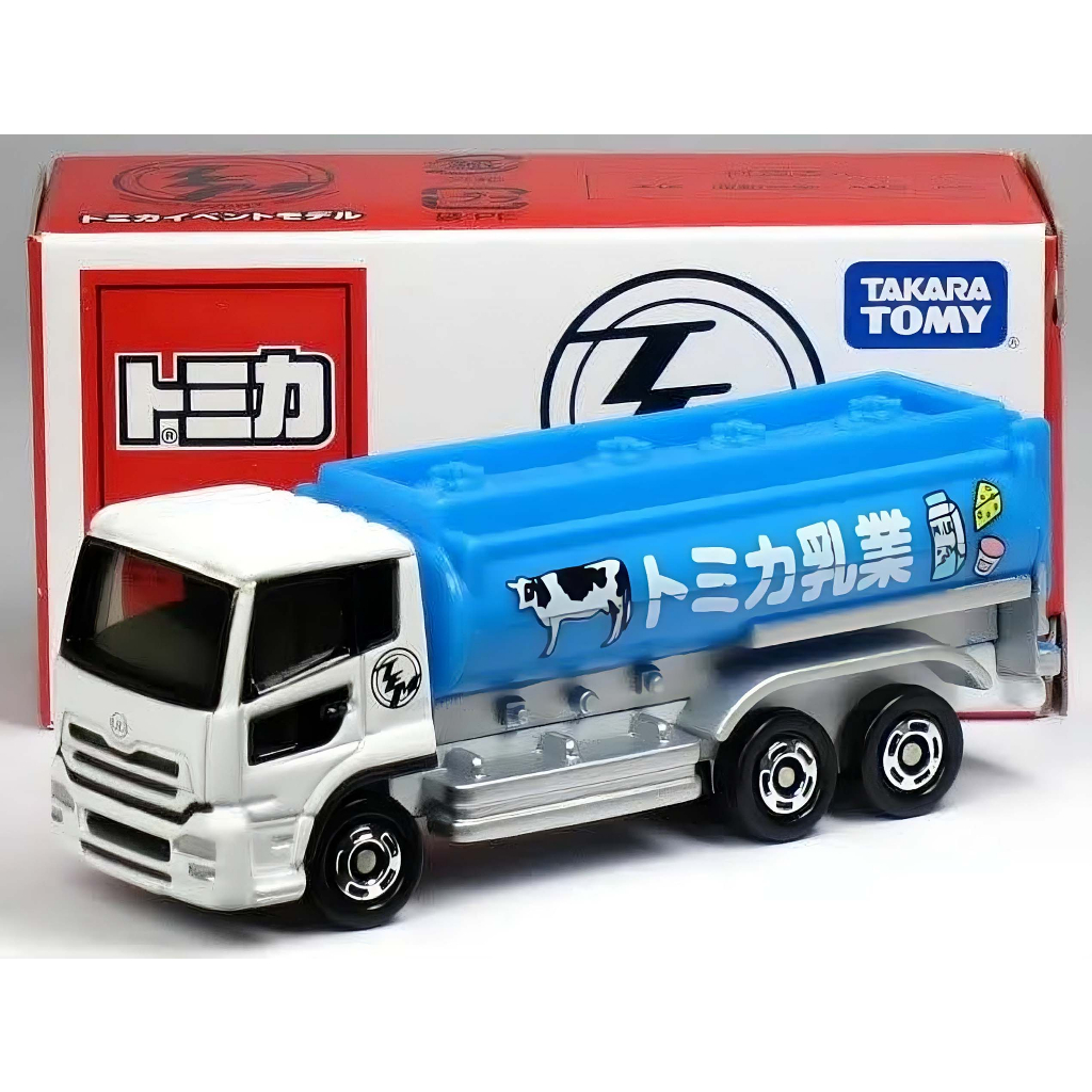 Tomica TEM Event Model No.10 UD Quon Milk Truck Truk