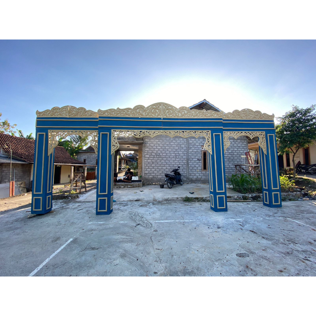 dekorasi pelaminan jawa modern