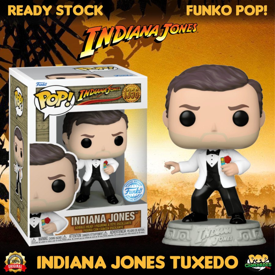 Funko POP Movies - Indiana Jones - Indiana Jones in Tuxedo #1356