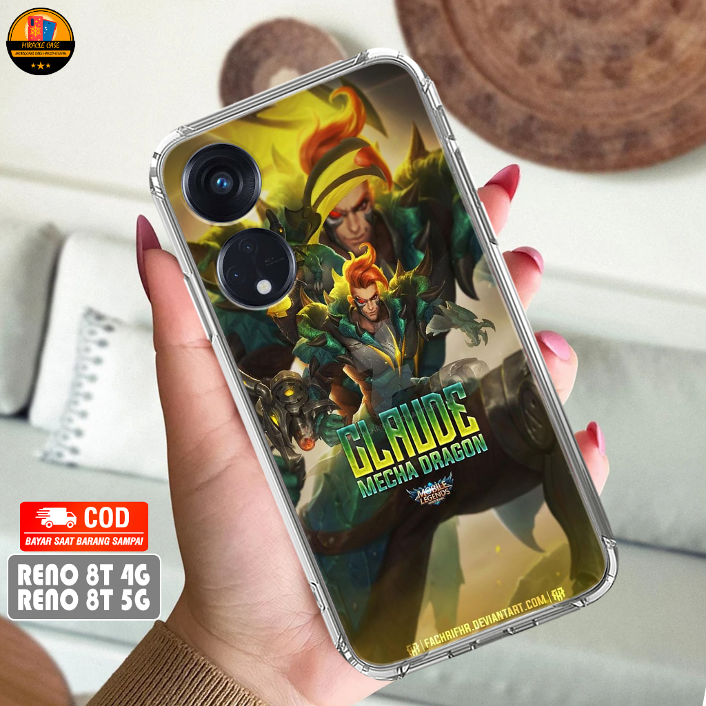 Case OPPO RENO 8T 4G , RENO 8T 5G  - Casing Terbaru OPPO RENO 8T 4G , RENO 8T 5G CASE [ MOTIF 41 ] S