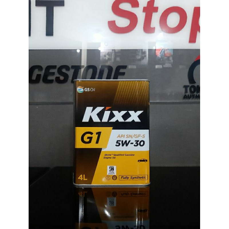 Gs kixx dexos 5W-30 galon isi 4 liter