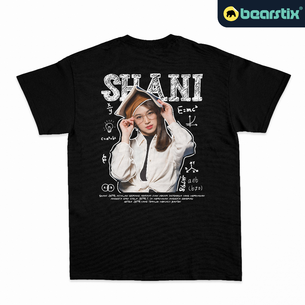 SHINZO - Kaos Shani JKT48 - Tshirt Wota - Baju Shani Indira Natio