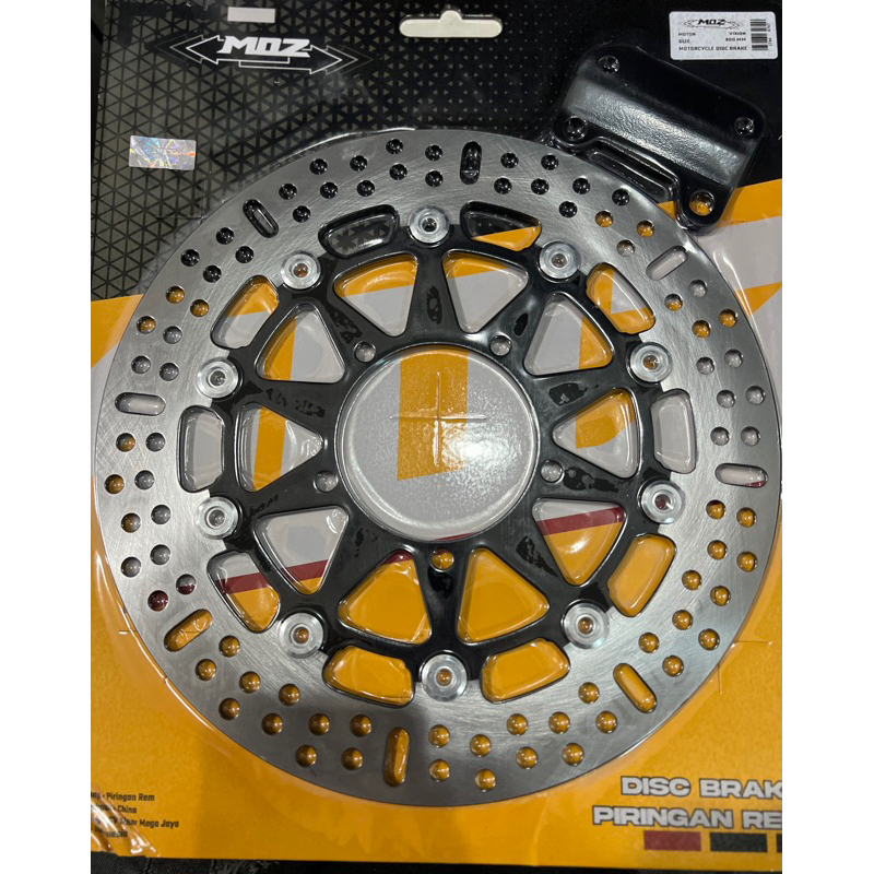DISK CAKRAM PIRINGAN MOS DAY DEPAN PSM VIXION OLD VIXION NEW VARIASI 300MM BESAR LEBAR PLUS BREKET I