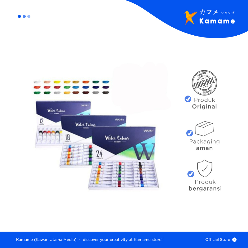 

Deli Watercolor Painting - Cat Air 73851 73852 - Kamame