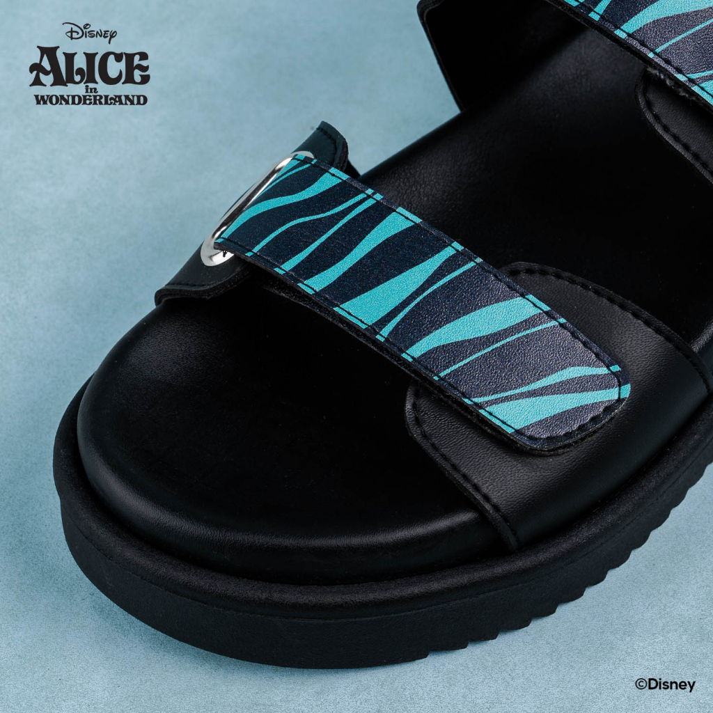 [PREMIUM LOKAL BRAND] KRONIKEL PROJECT // DISNEY ALICE SANDALS CAT BLACK