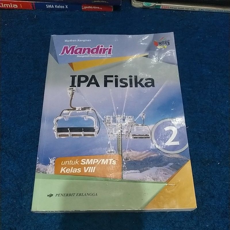 Buku Mandiri Ipa Fisika Smp Mts Kelas 2, 8, VIII Penerbit Erlangga