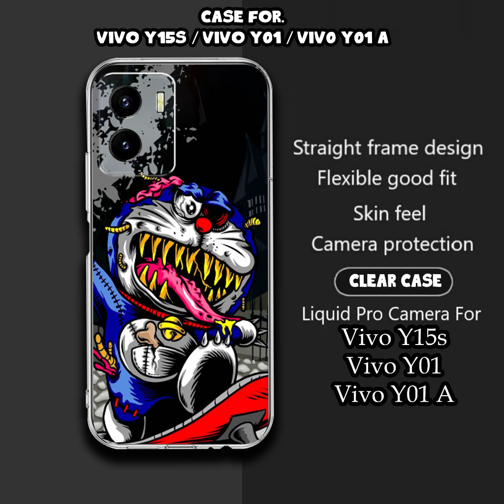 CASE VIVO Y15S / VIVO Y01 / VIVO Y01A MOTIF [MASK] TERLARIS CASING VIVO Y15S / Y01 / Y01A TERBARU CL