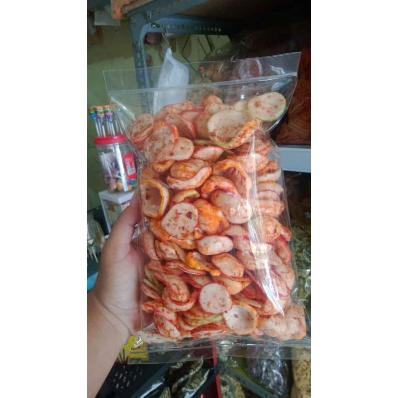 

Aneka Snack Ringan 250g (Singkong asin, Basreng koin, Lanting ubitop, Stik bawang, Krupuk Seblak kencur, Marning)