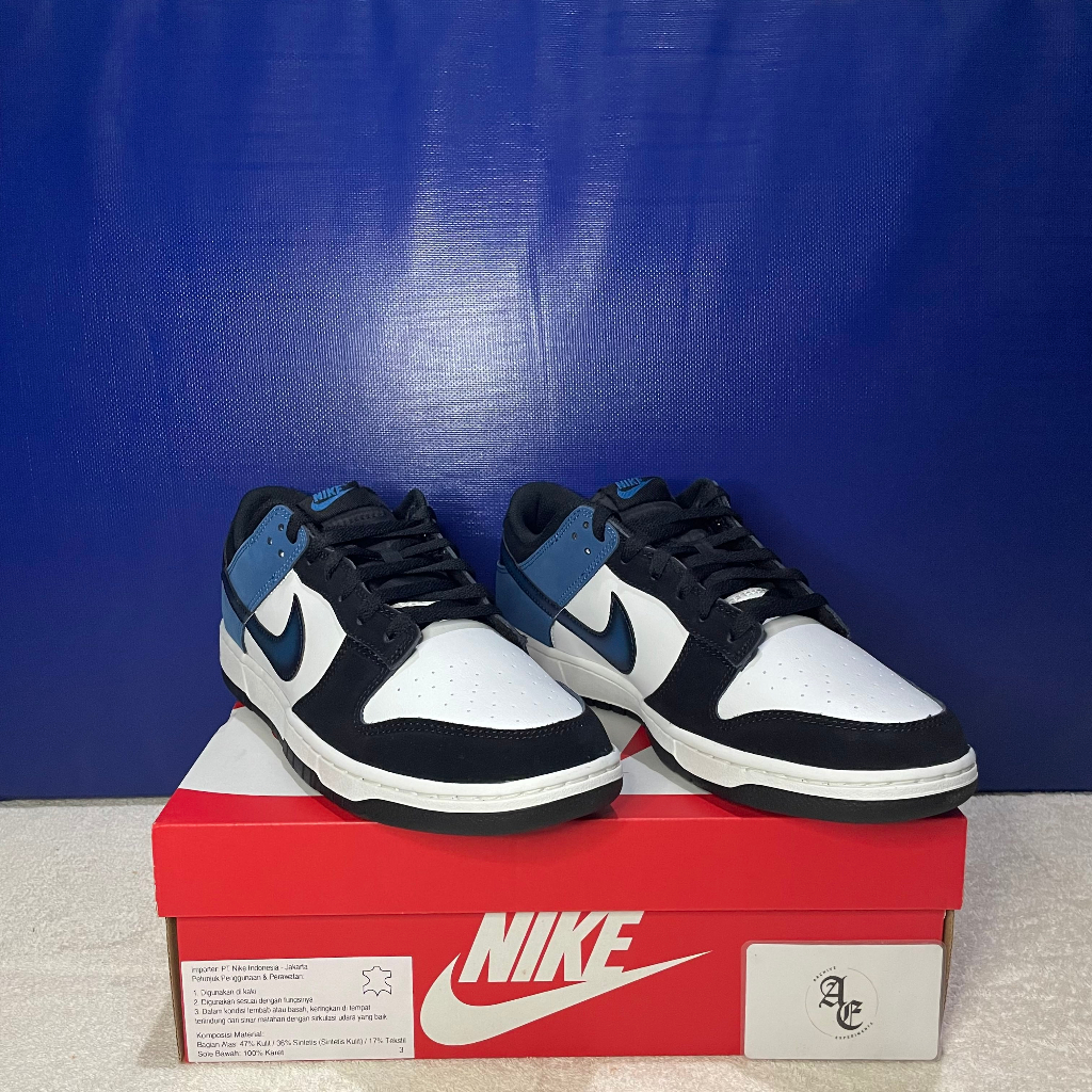 NIKE DUNK LOW INDUSTRIAL BLUE