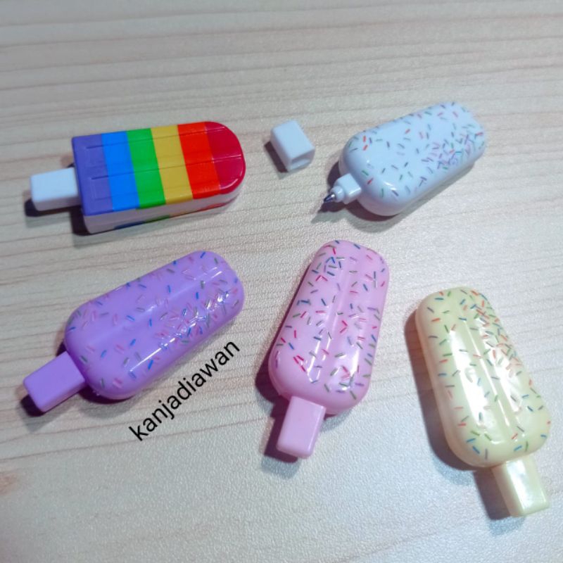 

Pulpen es krim mini pen ice cream