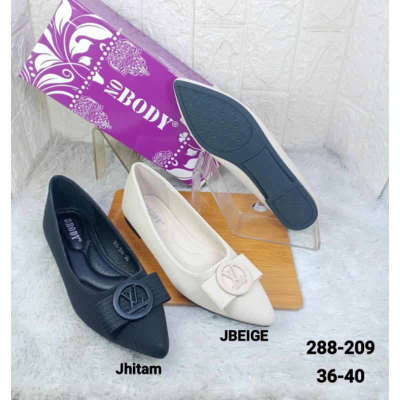 SEPATU FLAT IMPORT WANITA NOBODY 288-209