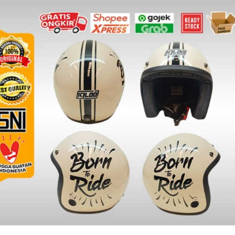 HELM BOGO IGLOO SERIES size L SNI