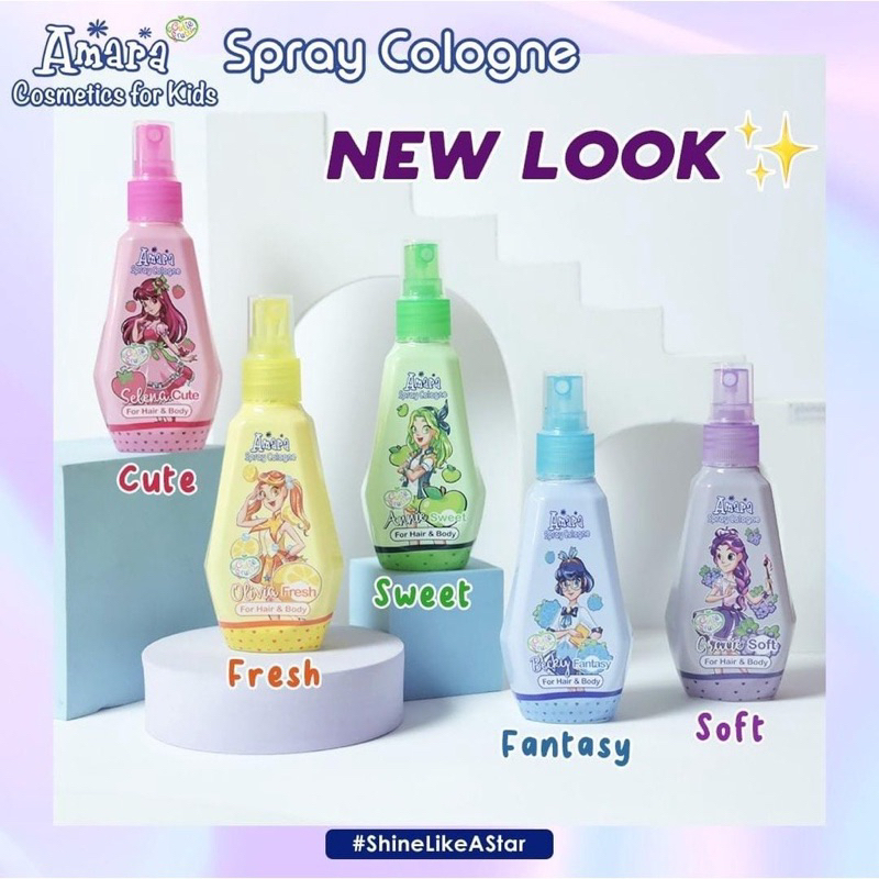 Amara Spray Cologne / Parfum Anak / Cologne Anak
