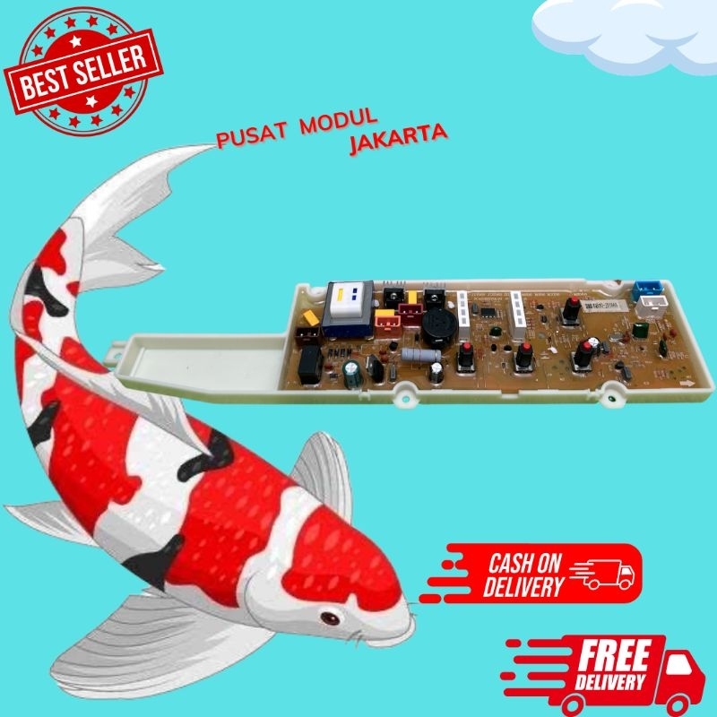 SHARP ES-F866 ( ES-F866S-B ), Modul pcb mesin cuci sharp top loading