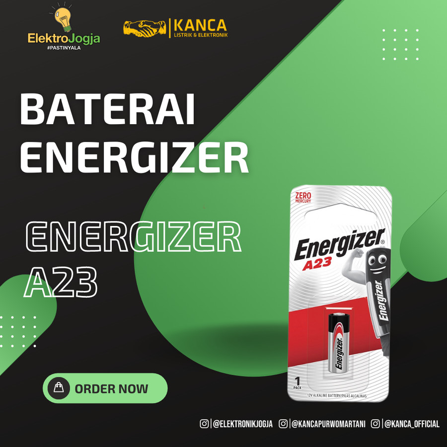 BATERAI ENERGIZER A23 ALKALINE 12V