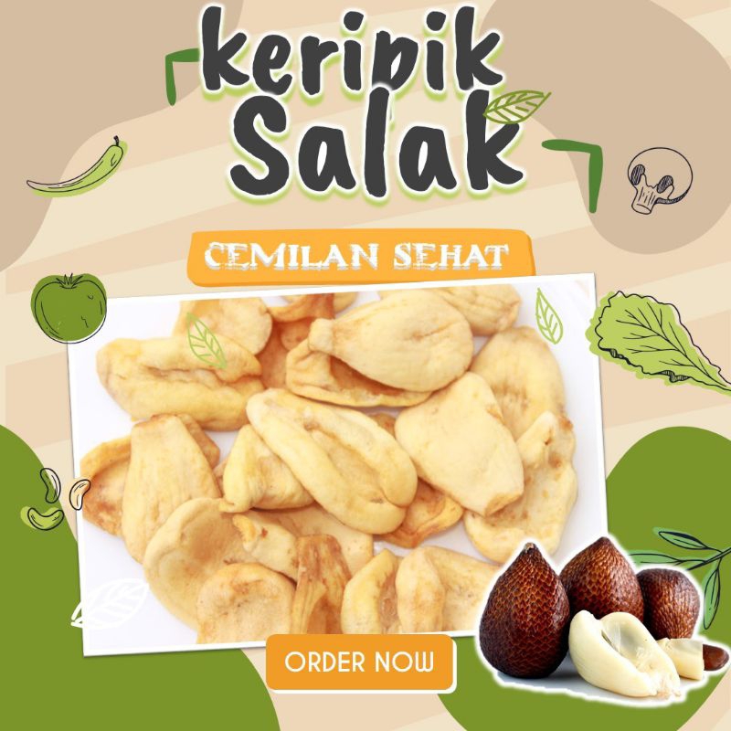 

KERIPIK SALAK CEMILAN SEHAT