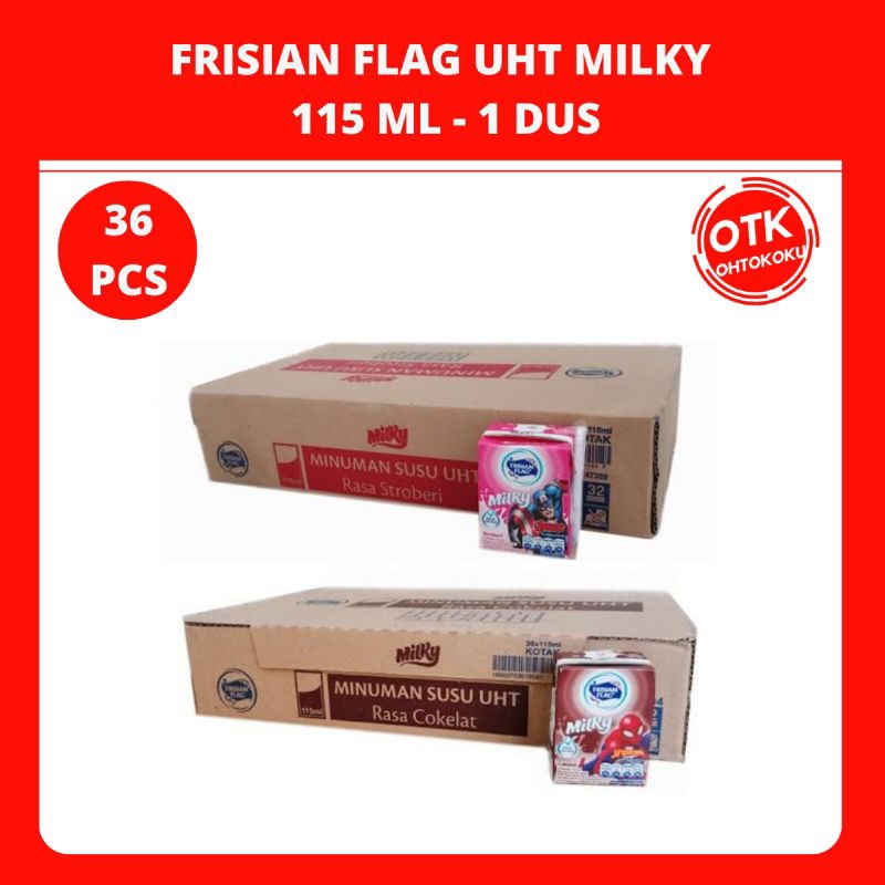 

FRISIAN FLAG SUSU UHT MILKY 115 ML - 1 DUS