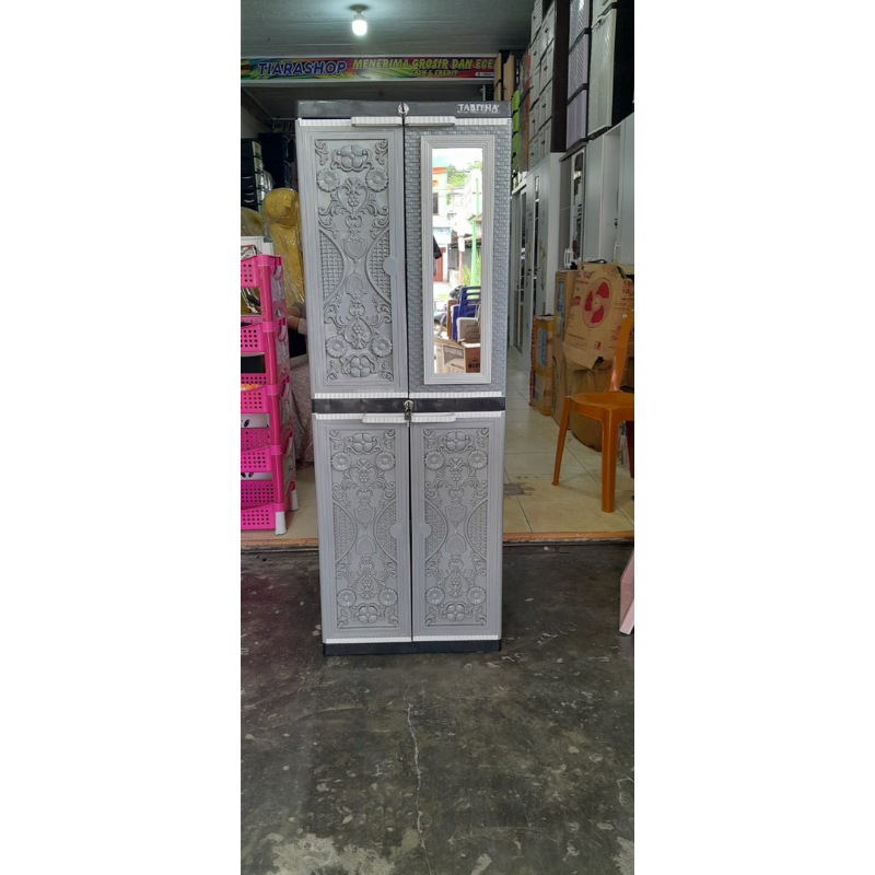 LEMARI TABITHA JEPARA KACA