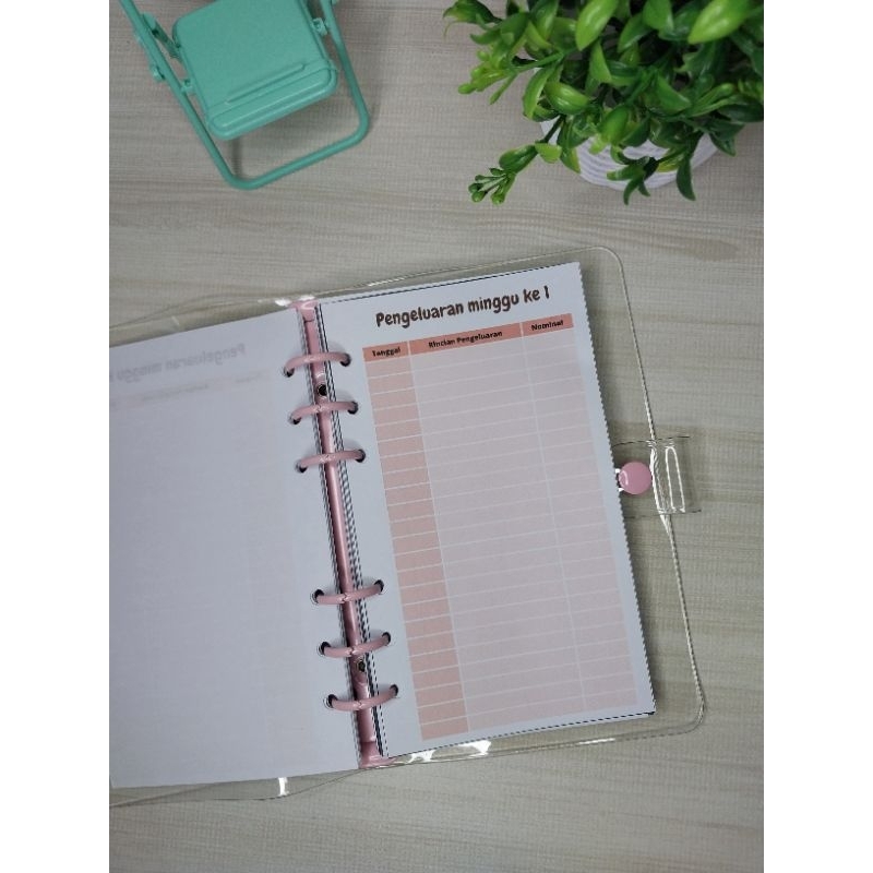 

lembar rincian pengeluaran A6