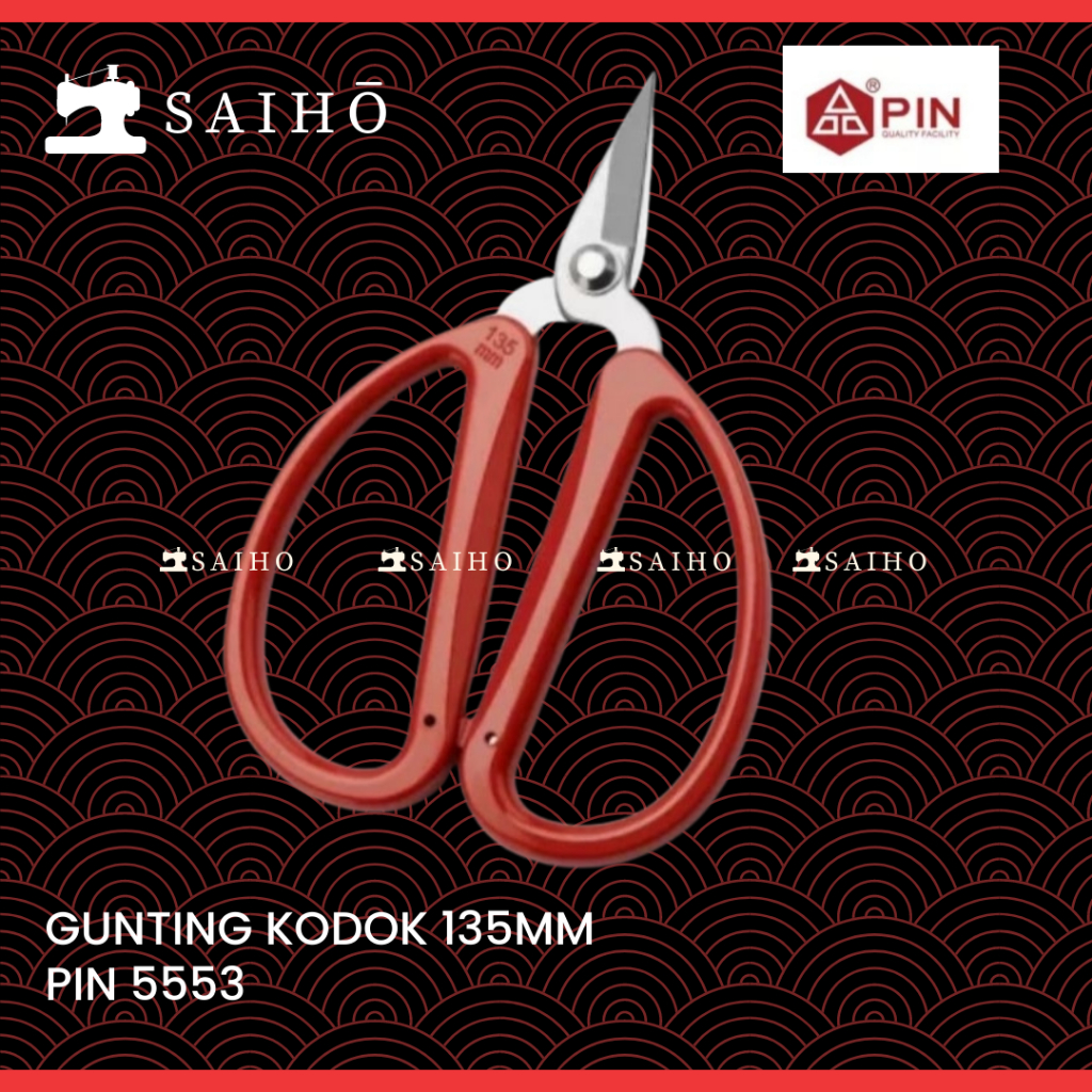 

Gunting Kodok PIN 5553 Ukuran 135mm
