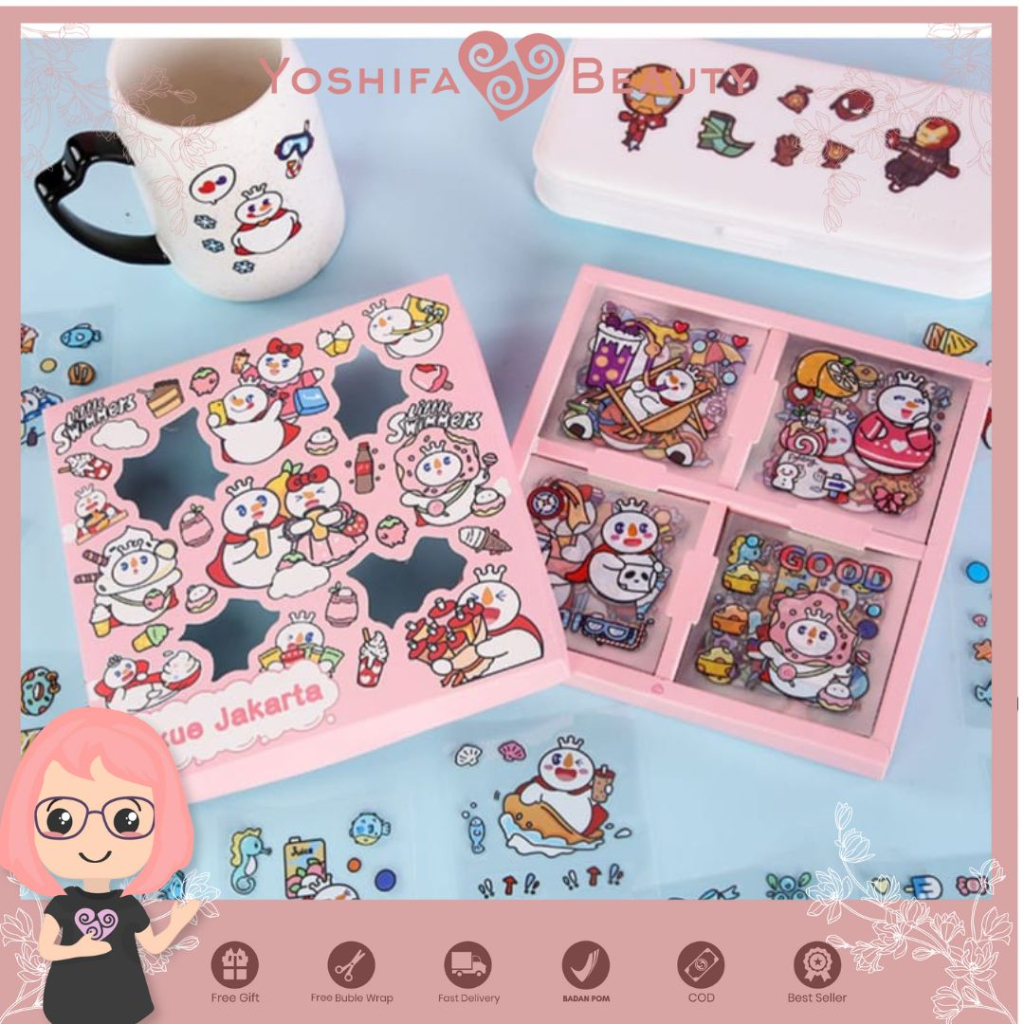 

Sticker PVC Grosir Cute Imut Lucu Viral | Sticker Lucu Viral PET