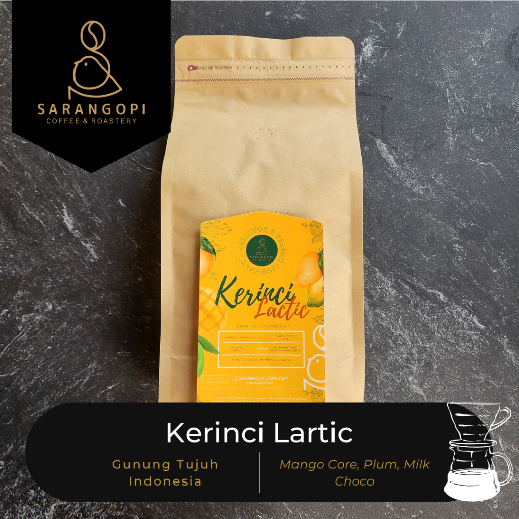 

Arabica Kerinci Lactic - Sarangopi Roastery Beans Grade 1