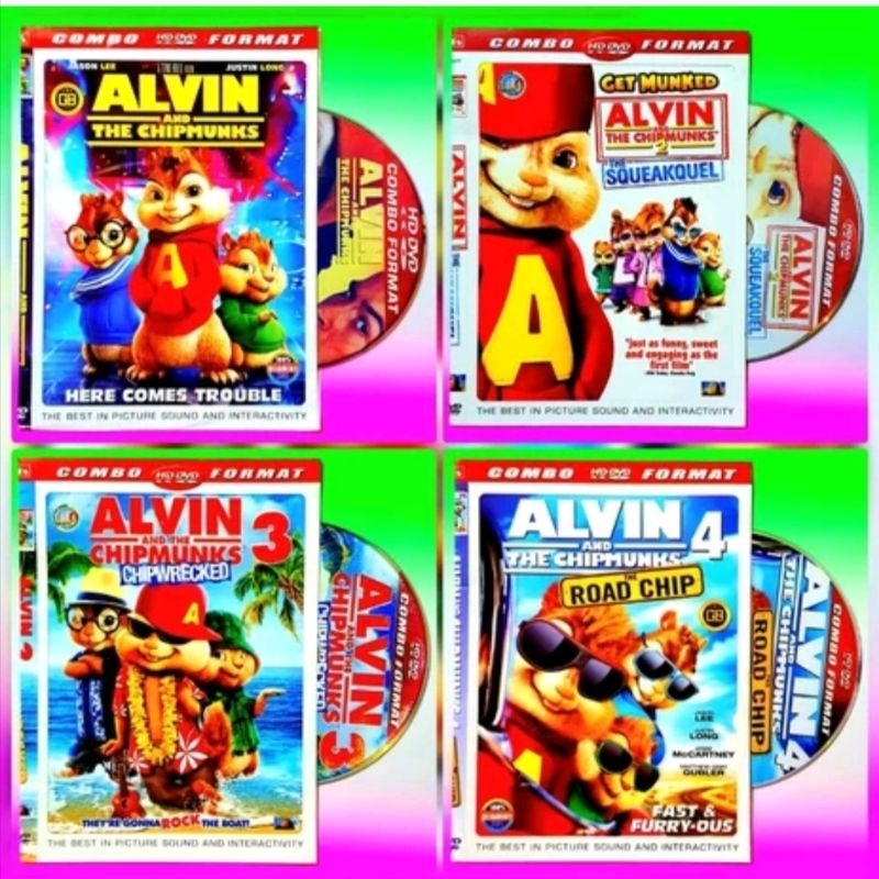 KASET DVD ALVIN AND THE CHIPMUNKS