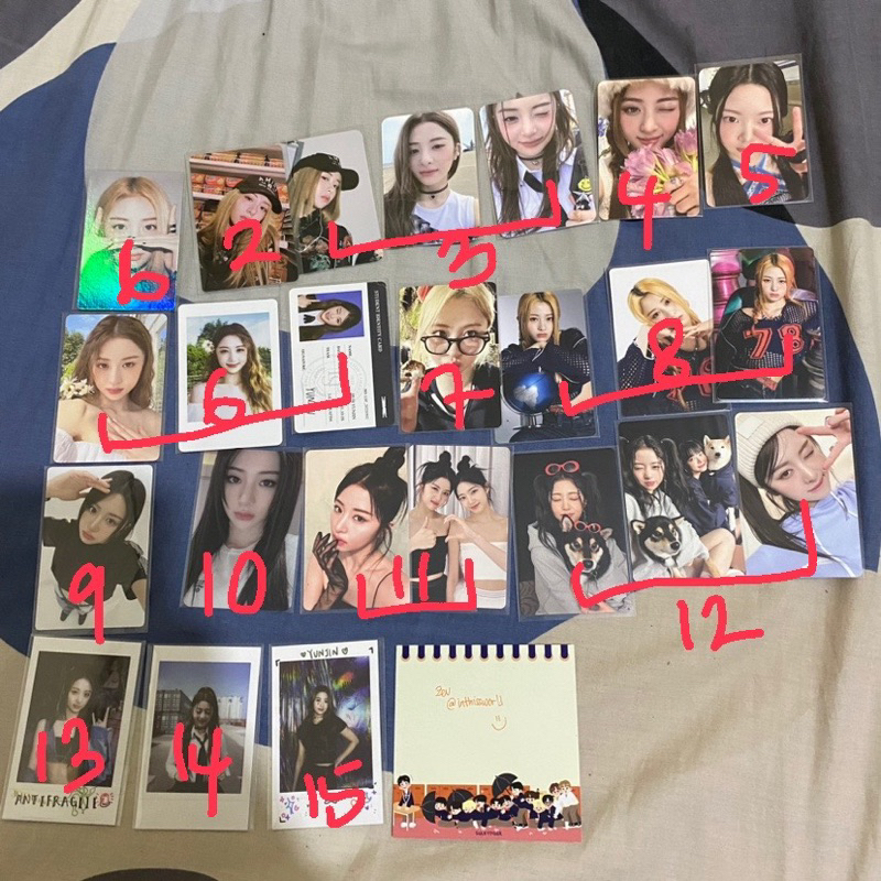 Photocard Lesserafim Yunjin