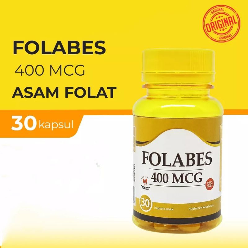 Folabes / Asam Folat 400mcg / Asam Folat 400