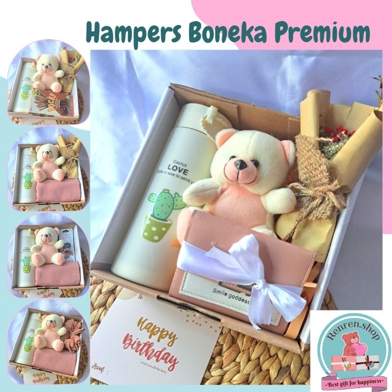 

Ready - Hampers boneka dan snack / Hampers ulang tahun / Kado ulang tahun / Kado ultah Cewek