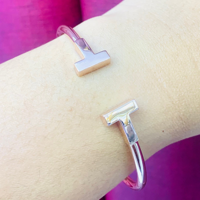 gelang emas rosegold 750%18k