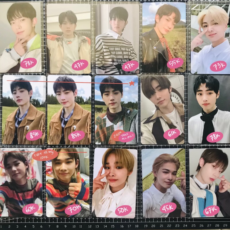 Enhypen Heeseung Ni-Ki Photocard Yet Down Hype Dusk