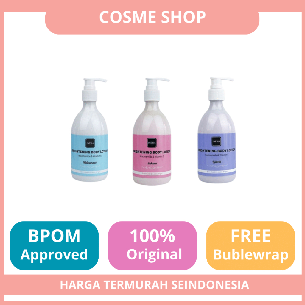 Inesia Brightening Body Lotion 300ml/Body Lotion/Inesia Lotion/Hanfbody