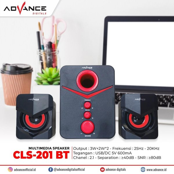 Speaker Bluetooth Advance CLS201BT CLS-201BT Mutimedia