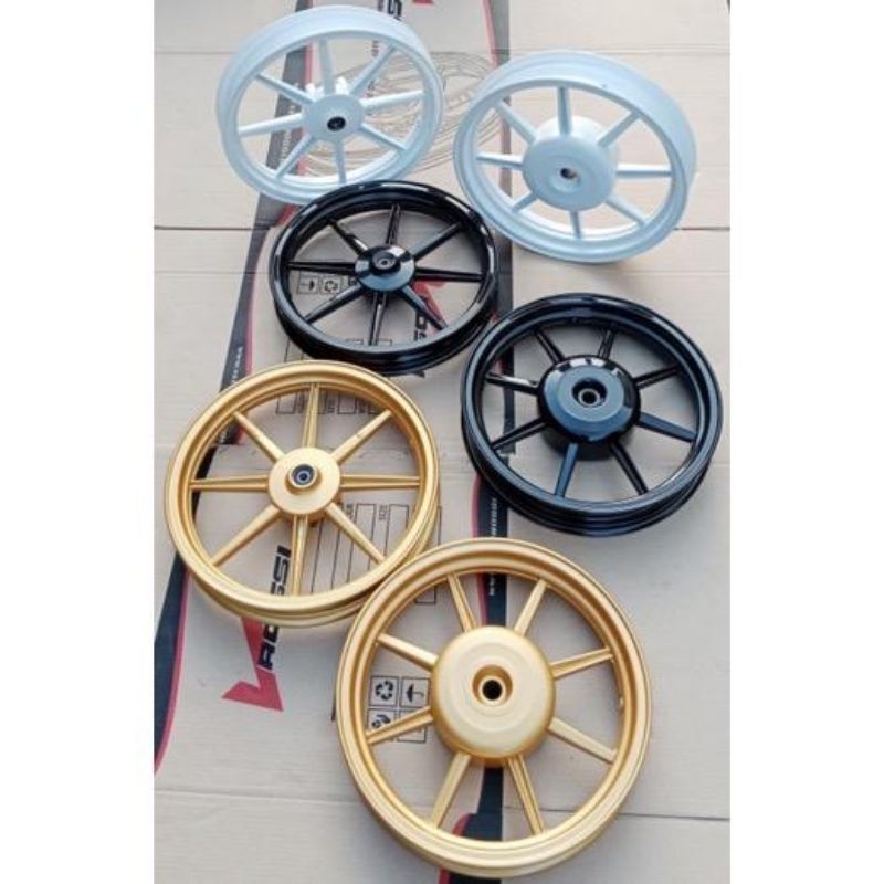 NEW Velg Racing V Rossi Comet Ring 14 Vario 110 Beat Scoopy Genio Vario 125-150 Mio Sporty Mio Smile
