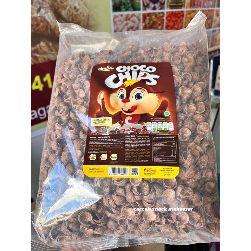 

Choco Chips Simba/Choco Crunch Cokelat Netto 950 Gram | Toko Alif Jaya Snack Makassar