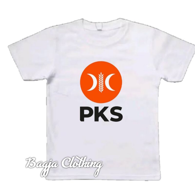 kaos baju anak partai pks