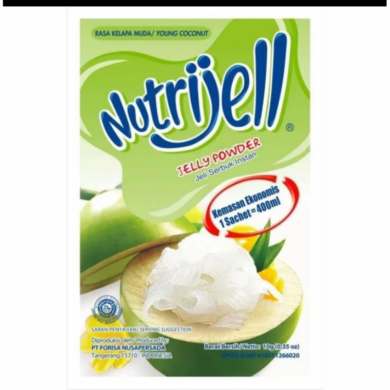 

Nutrijel kelapa muda 15gr