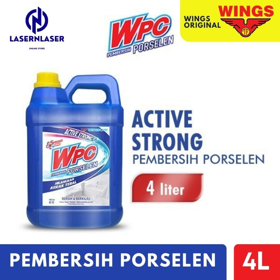 WPC Pembersih Porselen Extra Kuat 4 Liter Jerigen