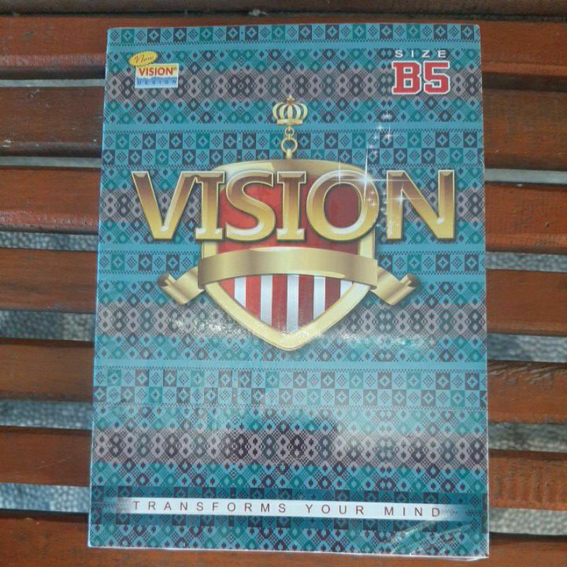 

1 PACK BUKU VISION SIZE B5 RANDOM