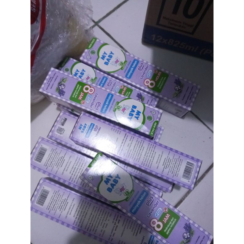 minyak telon my baby 90ml lavender