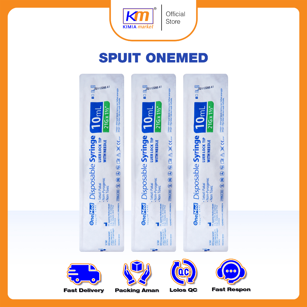 Premium Suntikan 10ML / Spuit 10ml / / Alat Suntik Dengan Jarum