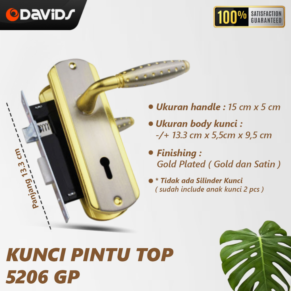 Kunci Pintu Rumah Handle Slot Set Kecil Top