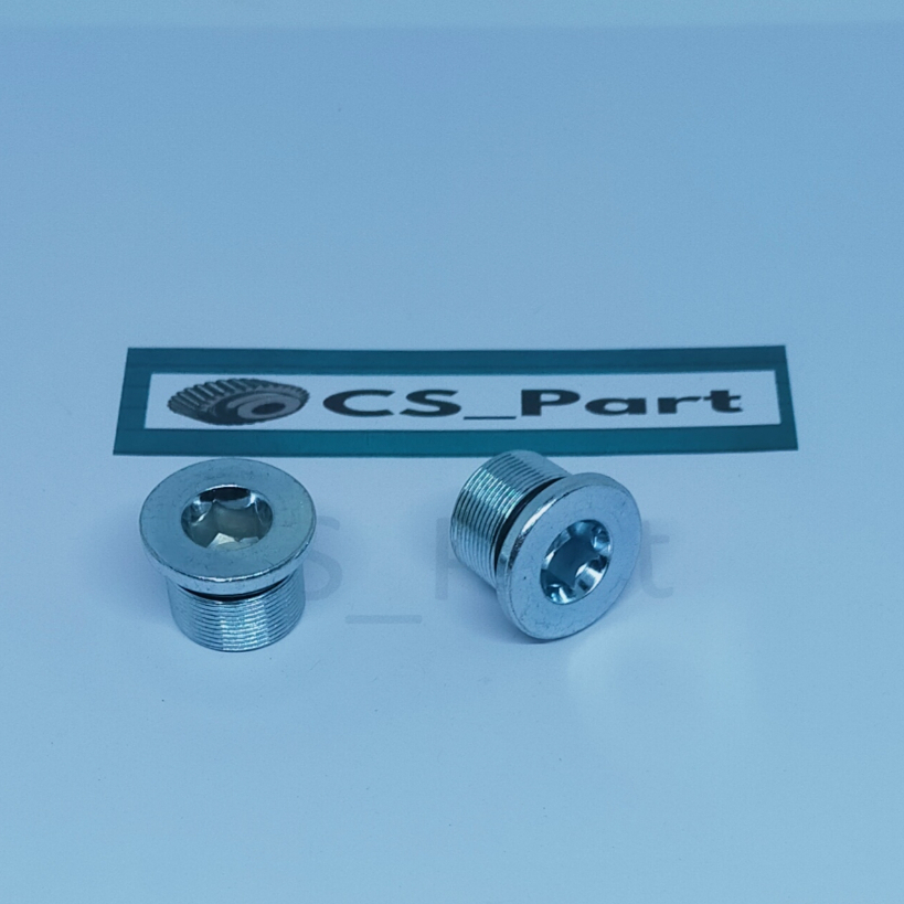 Sepasang Baud Baut Tutup As Shock Depan Vega R Mio Smash New Shogun