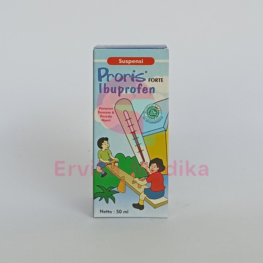 PRORIS FORTE OBAT SIRUP SYR DEMAM ANAK