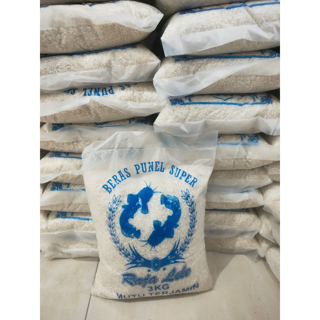 

[MT] BERAS PUNEL 3KG SUPER RAJA LELE / KEMBANG DESA