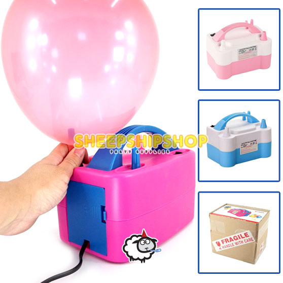 POMPA BALON LISTRIK / Elektrik / Electric Balloon Pump Balon PVC Dekorasi PACKING DUS