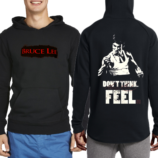 Hoodie Bruce Lee Hoodie Pullover | Jumper Hoodie | Casual Hoodie Bahan Cotton Fleece